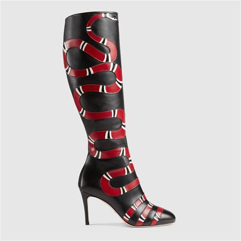 gucci boot with snake|gucci snake boots for women.